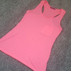 Julie's Closet Hot Pink Tank Top